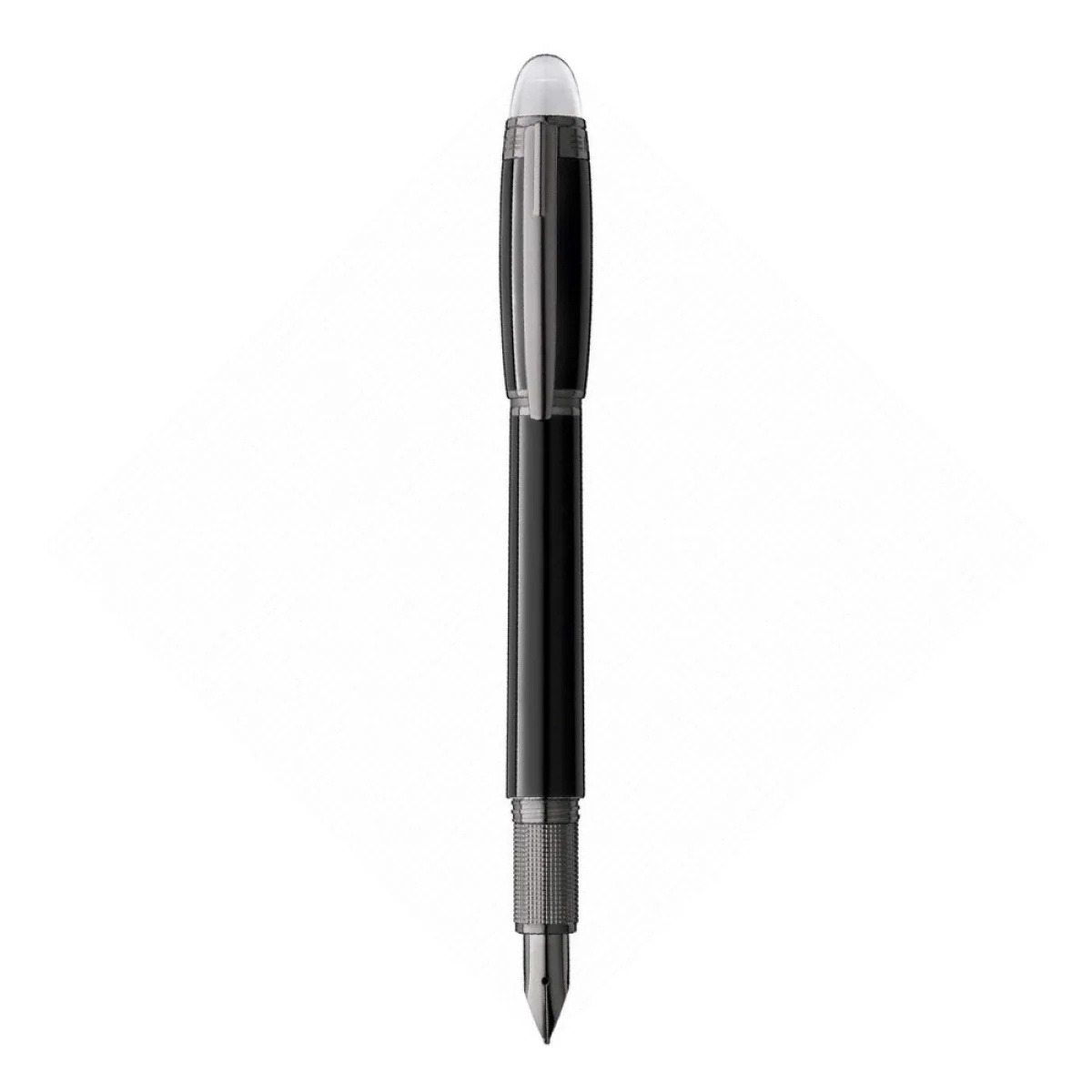 Midnight Black Resin Fountain Pen, referência 105655