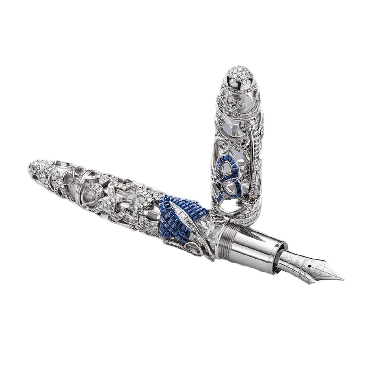 Mystery Masterpiece LE3 Sapphire Fountain Pen, référence 102114