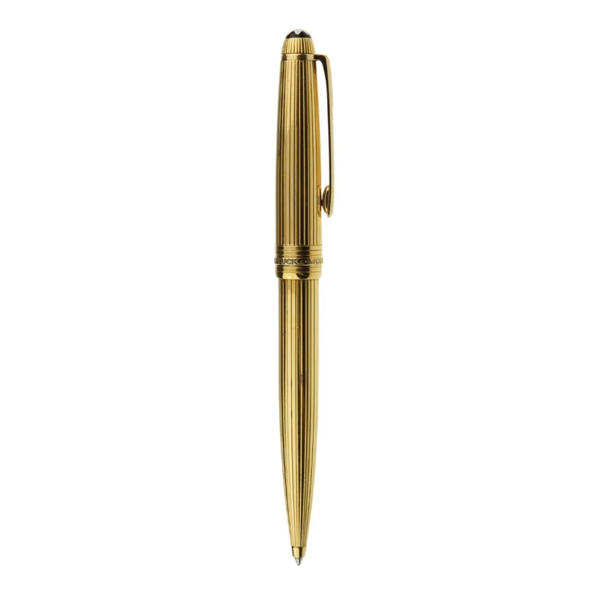 Pinstrip Vermeil Solitaire Classique Ballpoint Pen, referencia 1645